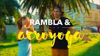 acroyoga en la rambla BIEN