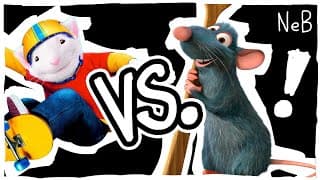 RATATOUILLE VS STUART LITTLE ¿QUIÉN GANA EN UNA PELEA? | Ninguno es Bueno #47